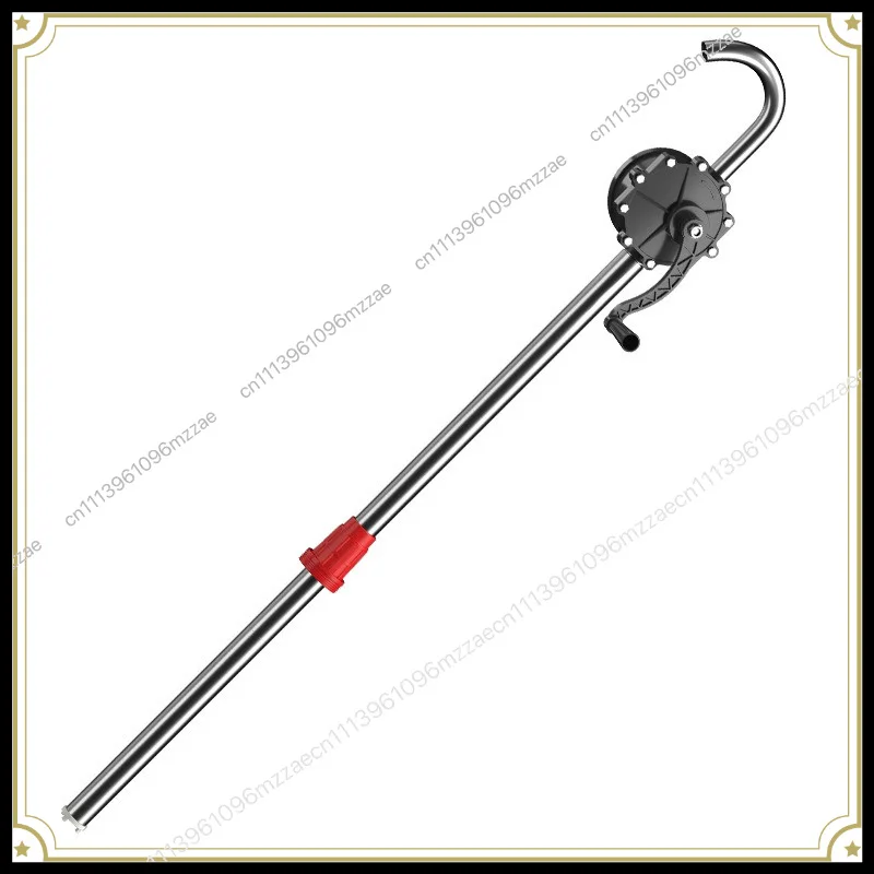 Suction Pump Manual Oil Pumping Artifact Diesel Engine Oil Suction Device Hand Pump Self-priming Stainless Steel Oil Pump