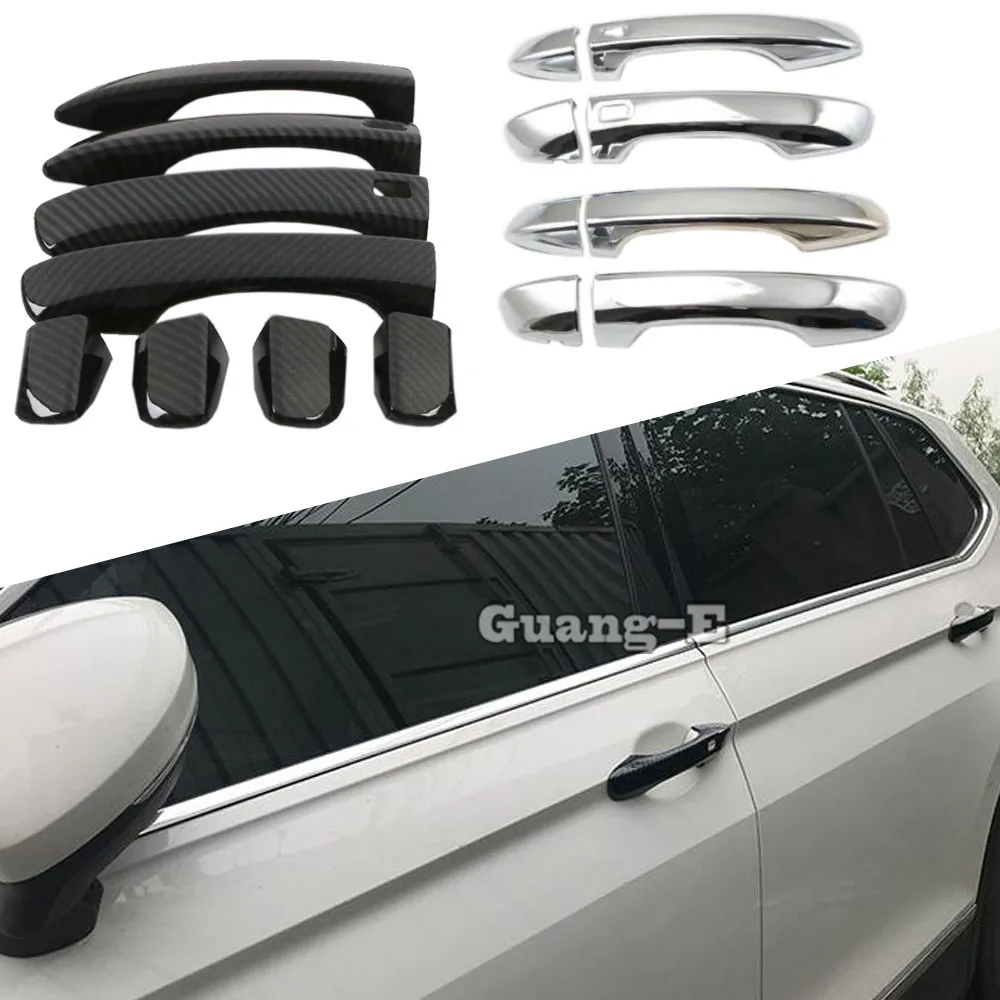 

For VW Volkswagen Golf 7 Golf7 2014 2015 2016 2017 2018 Stick Frame Lamp Trim ABS/Steel Car Door Handle Armrest Handrail Part