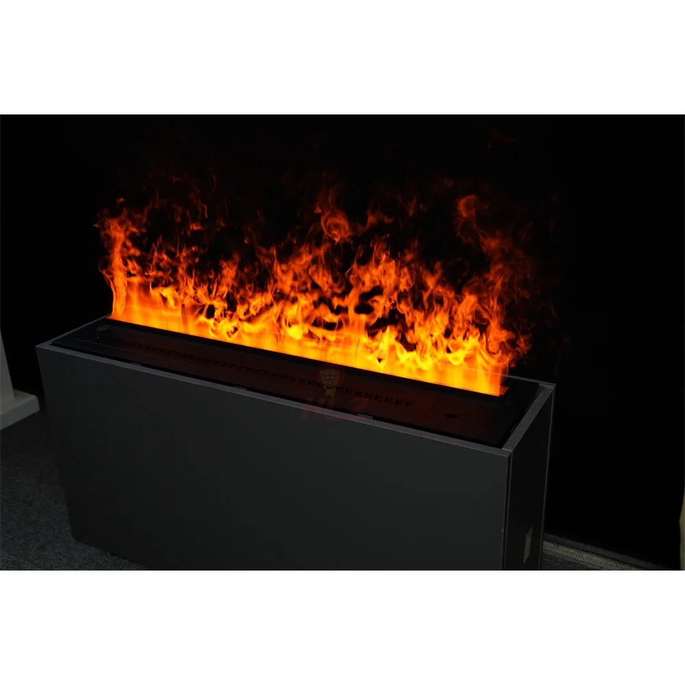 50cm CE High Quality  Customize  Manual Water Filling Single Color 3D Led Flame Decor Electric Fire Place Water vapor Fireplace