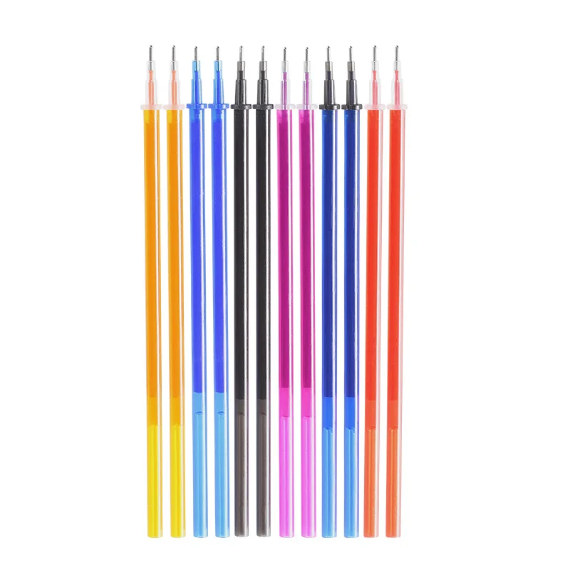 10/20Pieces/Set Erasable Refills Gel Refills Can Add 0.5mm Magic Pen Multicolor Ink Stationery School Office Writing Instruments