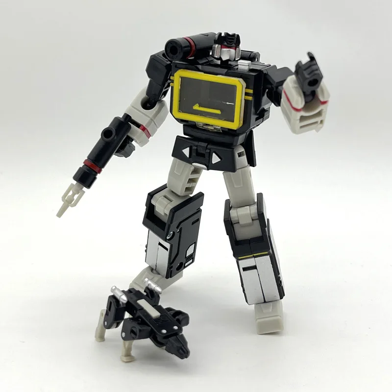 In Stock Transforming Toys PocketToys PT04B Dark Soundwave With 3 Tapes DX9 Small Scale KO G1 Model Figure Collection Movable