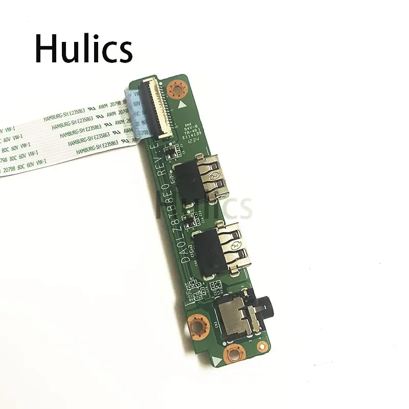 Hulics Used DA0LZ8TB8E0 DA0LZ8TB8A0 DA0LZ8TB8E1 FOR LENOVO U410 USB AUDIO BOARD WITH CABLE 39LZ8UB0000