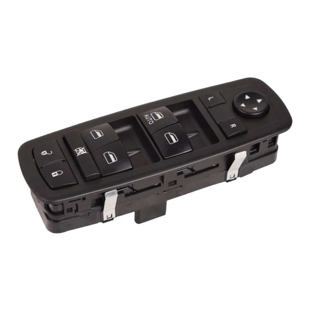 Auto Window Button Power Window Switch Direct Replacement Left Side Placement High Durability Plastic Car Window Control Switch