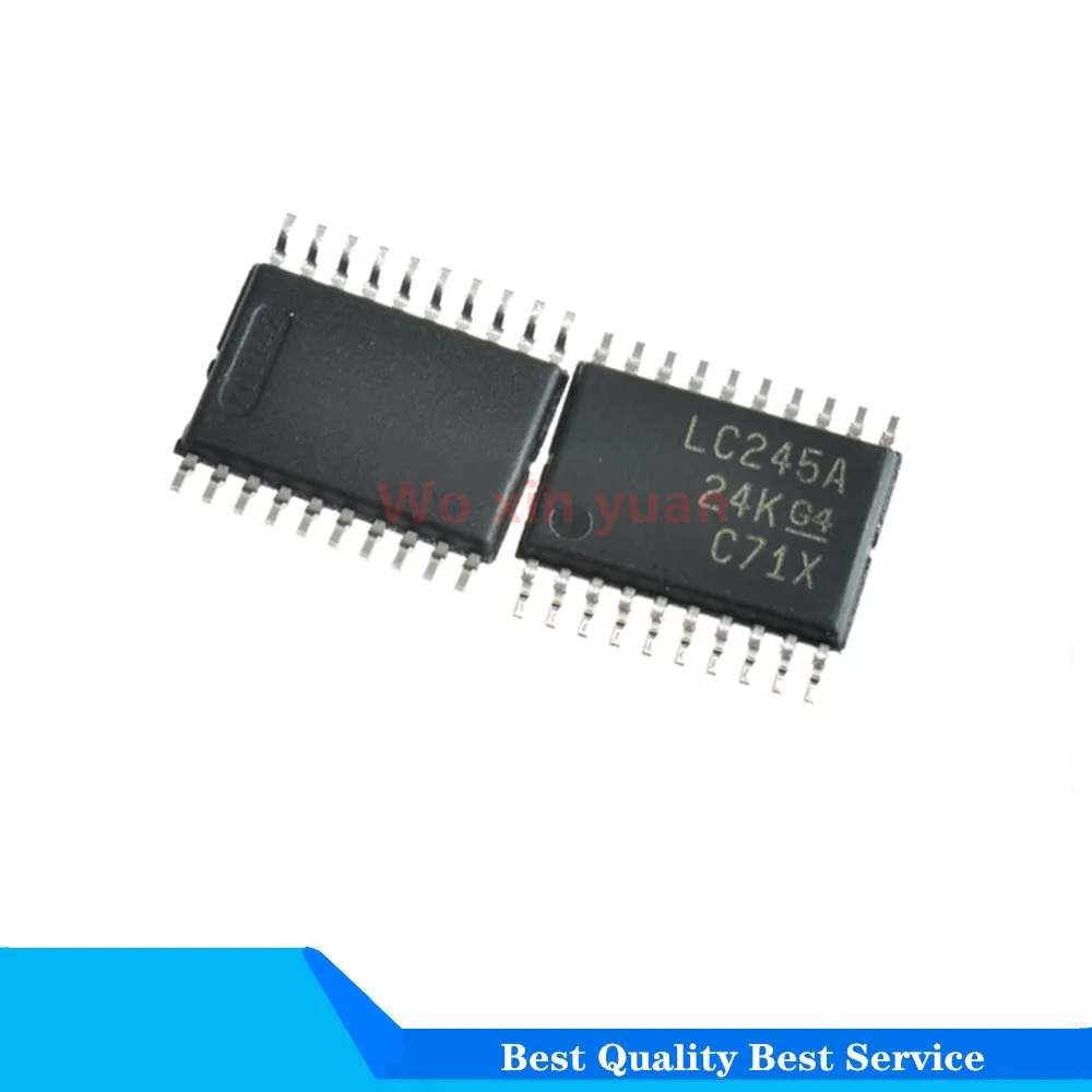 

10pcs Original SN74LVC245APWR SN74LVC245APW SN74LVC245 74LVC245 Marking: LC245A TSSOP-20 8-way bus transceiver