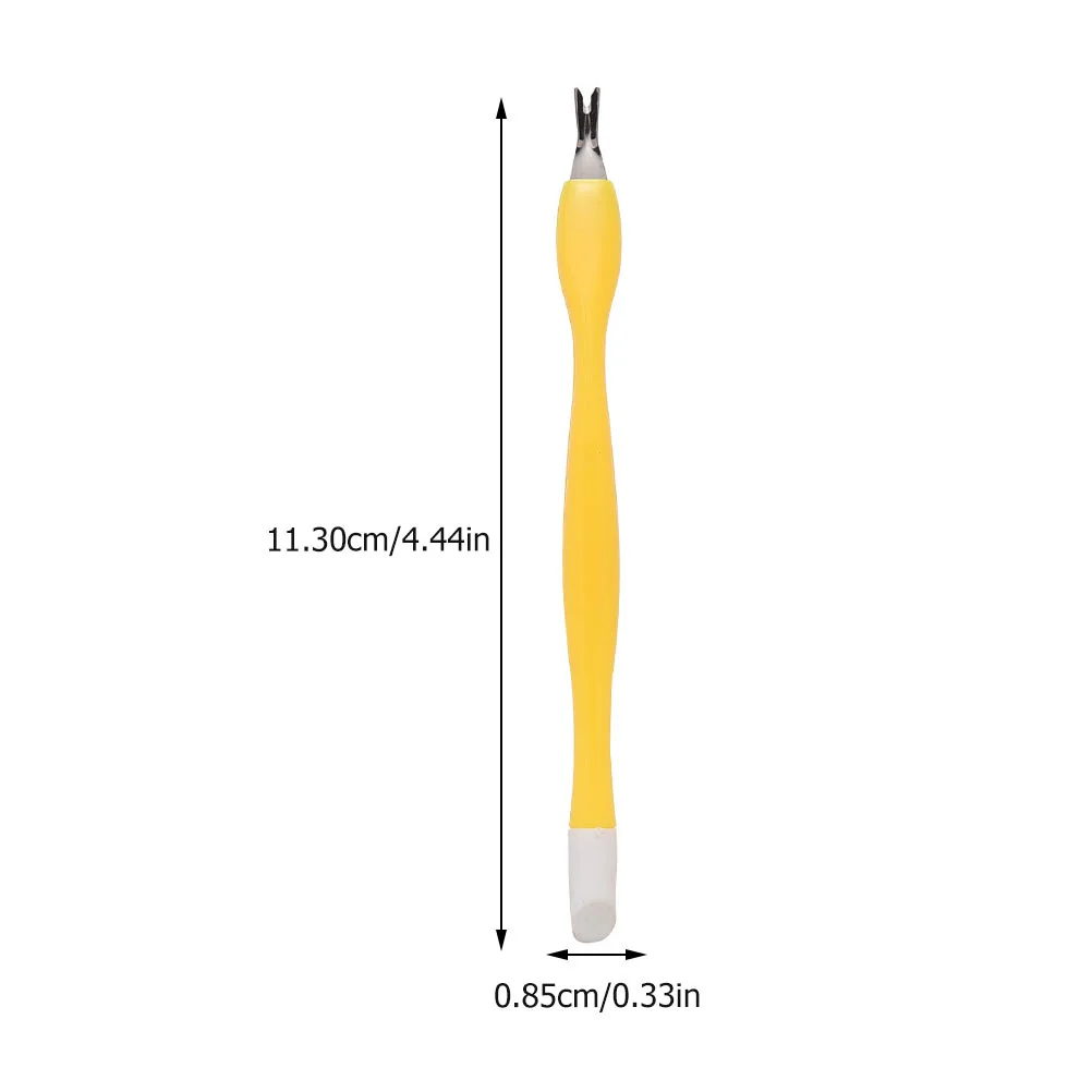 15-częściowy długopis do wytłaczania paznokci Narzędzie do usuwania martwego naskórka Narzędzia do usuwania skórek Narzędzia do manicure Plastikowe obcinacz do skórek