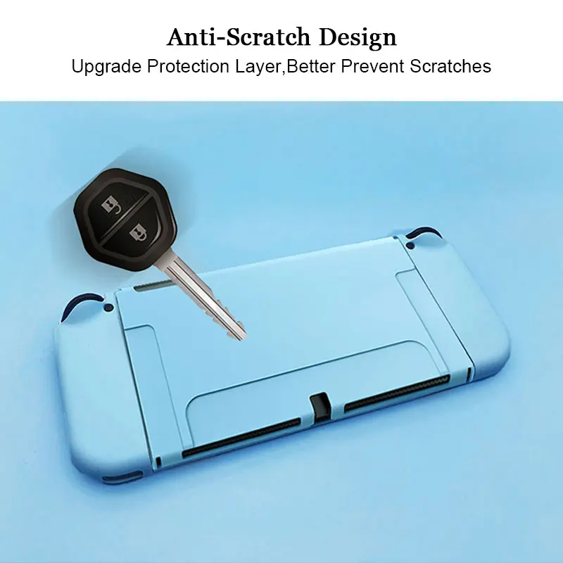 Custodia color caramello per Nintendo Switch Console di gioco Oled JoyCon Controller Shell Custodia protettiva morbida in silicone TPU Accessori