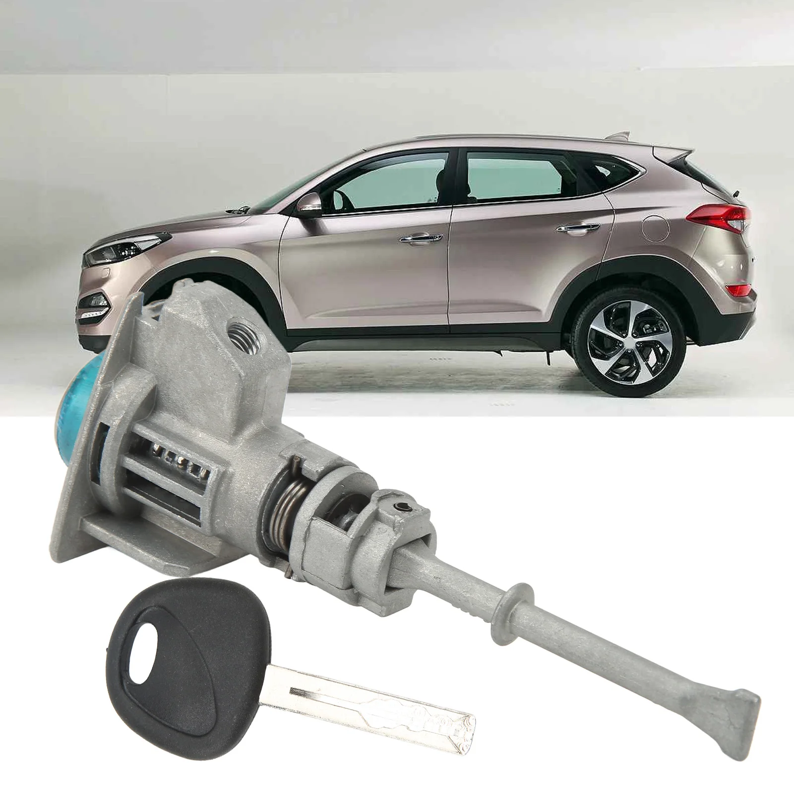 Sostituzione della lega di zinco del lato conducente del cilindro della serratura della porta per Hyundai Tucson IX35 2005/2017