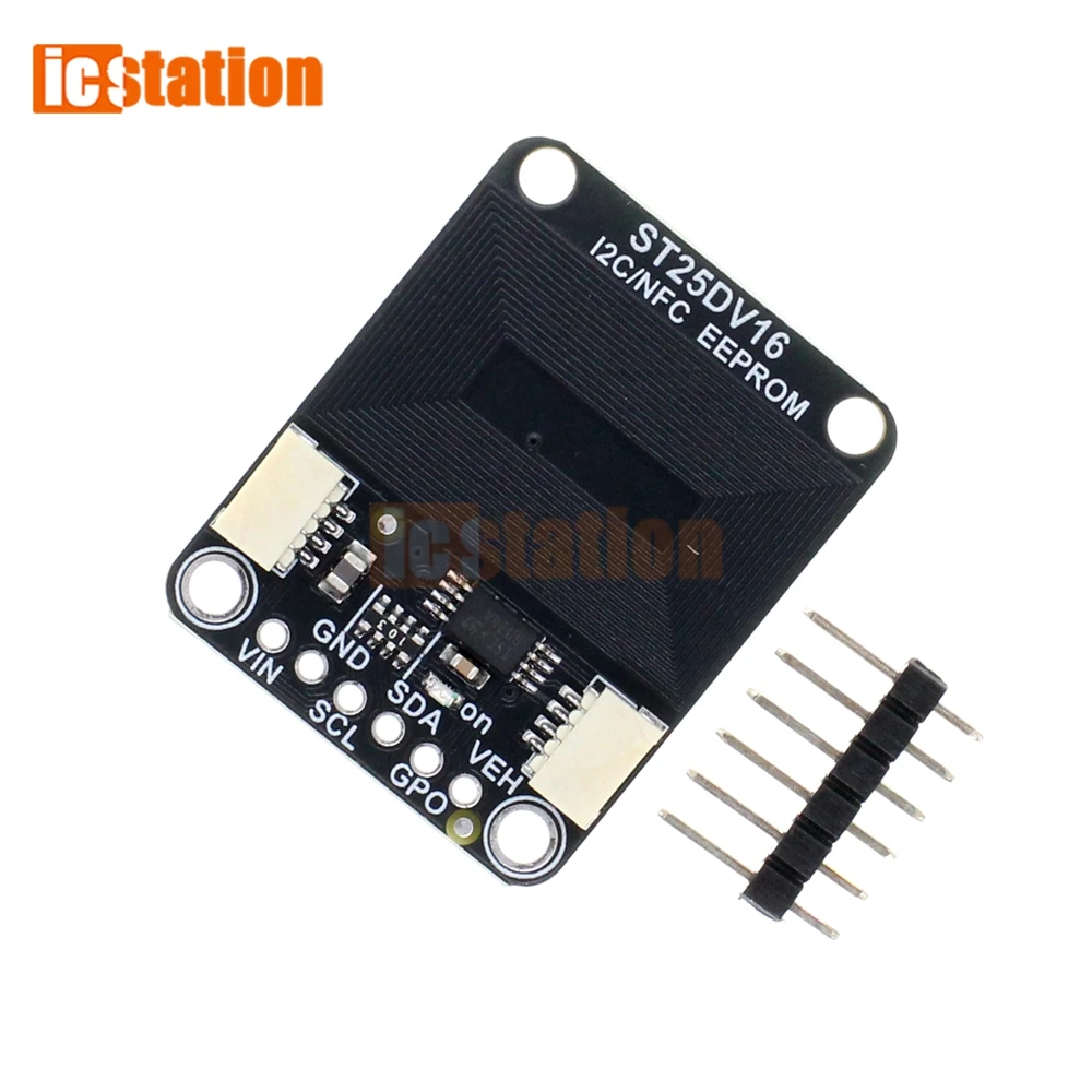 ST25DV16K I2C RFID dynamic tag module RF module, supports I2C and NFC 16Kbit EEPROM STEMMA QT/Qwiic