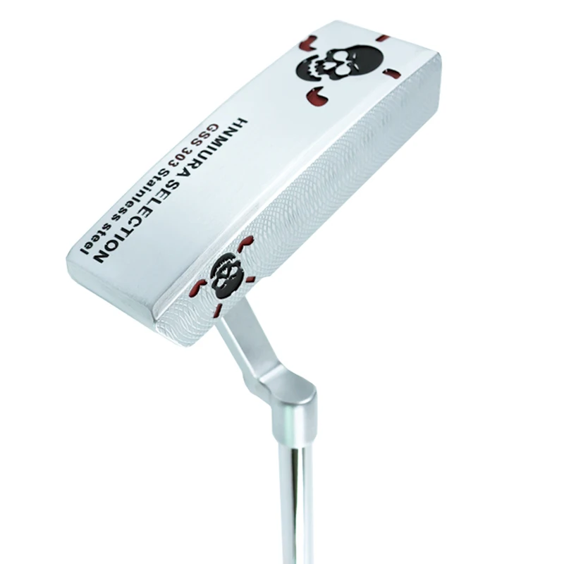 Golf Clubs GSS303 Stainiess Steel Silver Golf Putter Unisex Aiming Stable Putter Steel Shaft Length 33/34/35