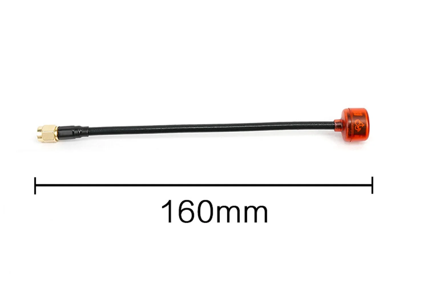 2PCS RUSH CHERRY 5.8G 1.2DB Clear Red FPV Antenna for FPV Racing Freestyle Fatshark ImmersionRC RapidFire VTX Monitor Goggles