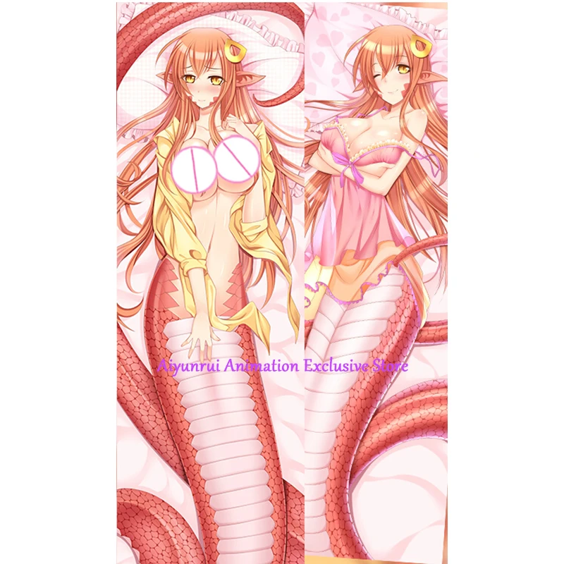 Dakimakura Anime Miia 2 Side Printed Hugging Body Pillowcase Cushion Bedding Decor Pillow Cover 2024