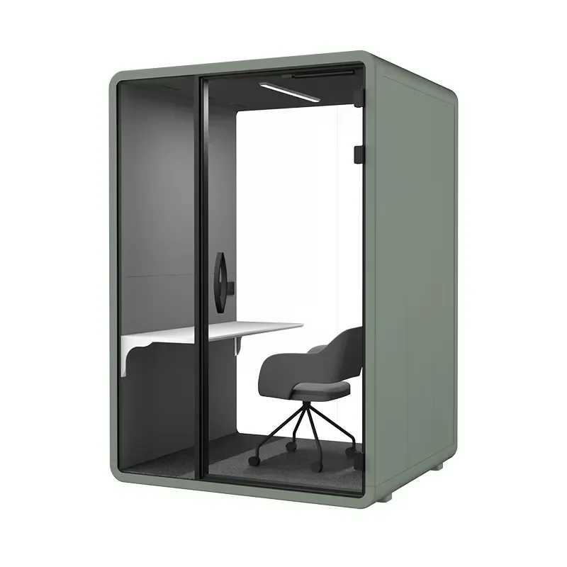 Hot Selling Modern Portable Soundproof Office Room Modular Design for Open Plan Offices and Hotels Quiet Work Cabin