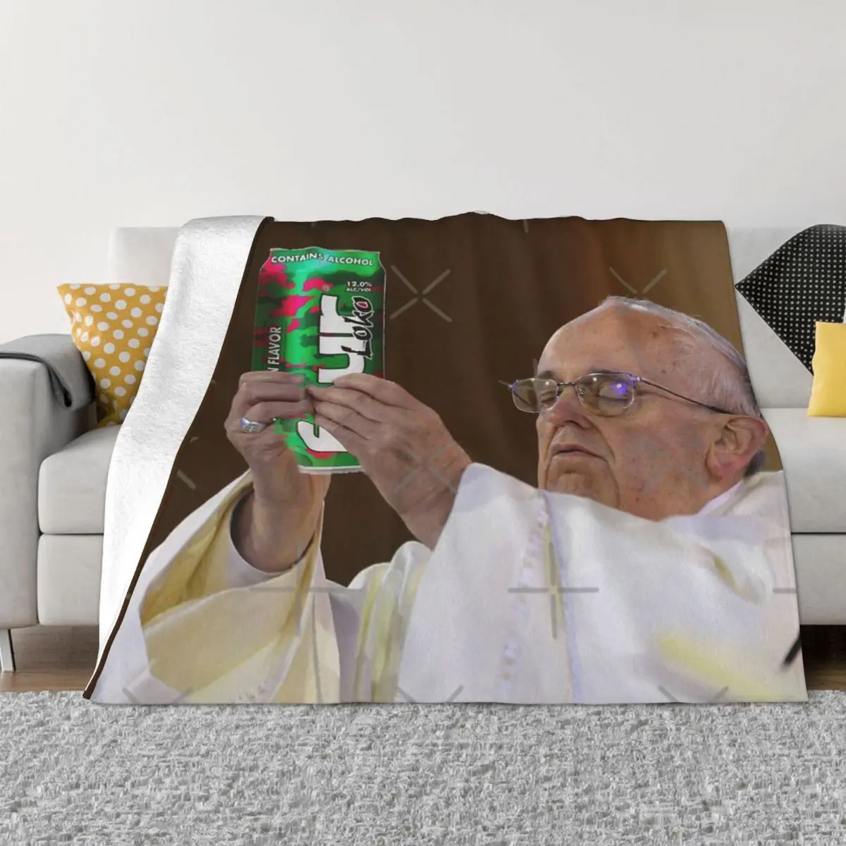 The Pope Four Loko Home Knee Blanket Quilt For Bed Blankets And Throws Throw Blanket