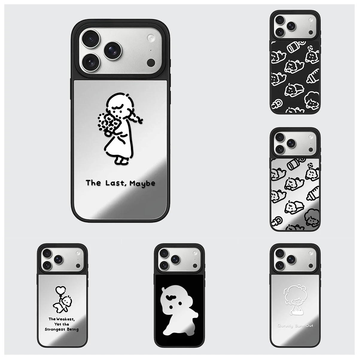 6090678 Mirror Surface Magnetic Phone Case Cover for IPhone 13 14 15 16 17 18 Pro Max Case