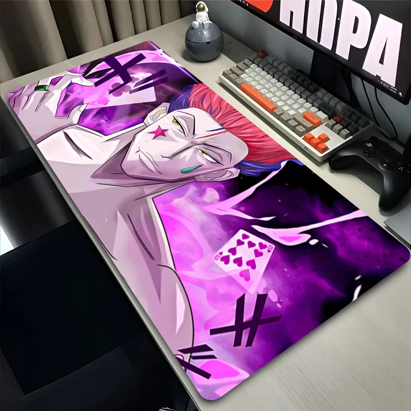 Hot Mouse Pad Gamer Essential XXL Extended Desk Mat H-hunter x H-hunter Gon Non-Slip Gaming Accessories Colorful Anime Mouse Pad