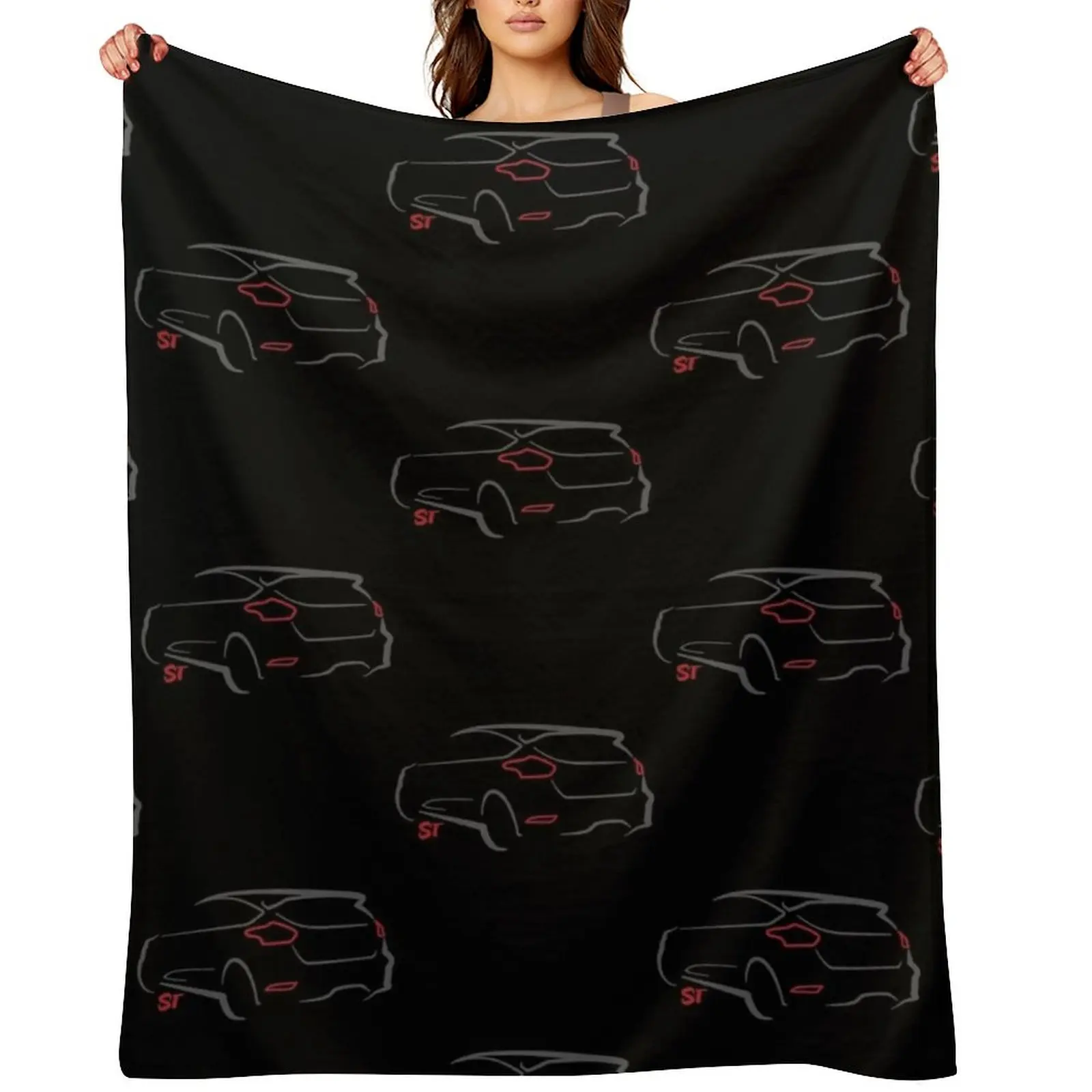 

Focus ST Throw Blanket valentine gift ideas Tourist Luxury Brand Sofa Throw Blankets
