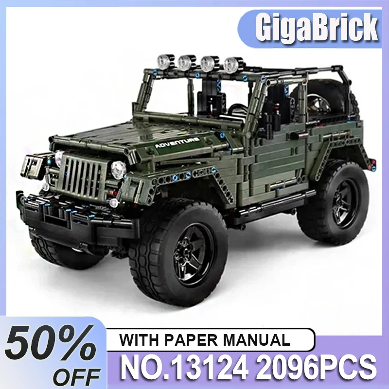 قالب الملك 13124 MOC التقنية تسلق مركبة اللبنات ضرب على الطرق الوعرة مركبة الطوب لتقوم بها بنفسك اللعب هدايا عيد الميلاد الاطفال #1
