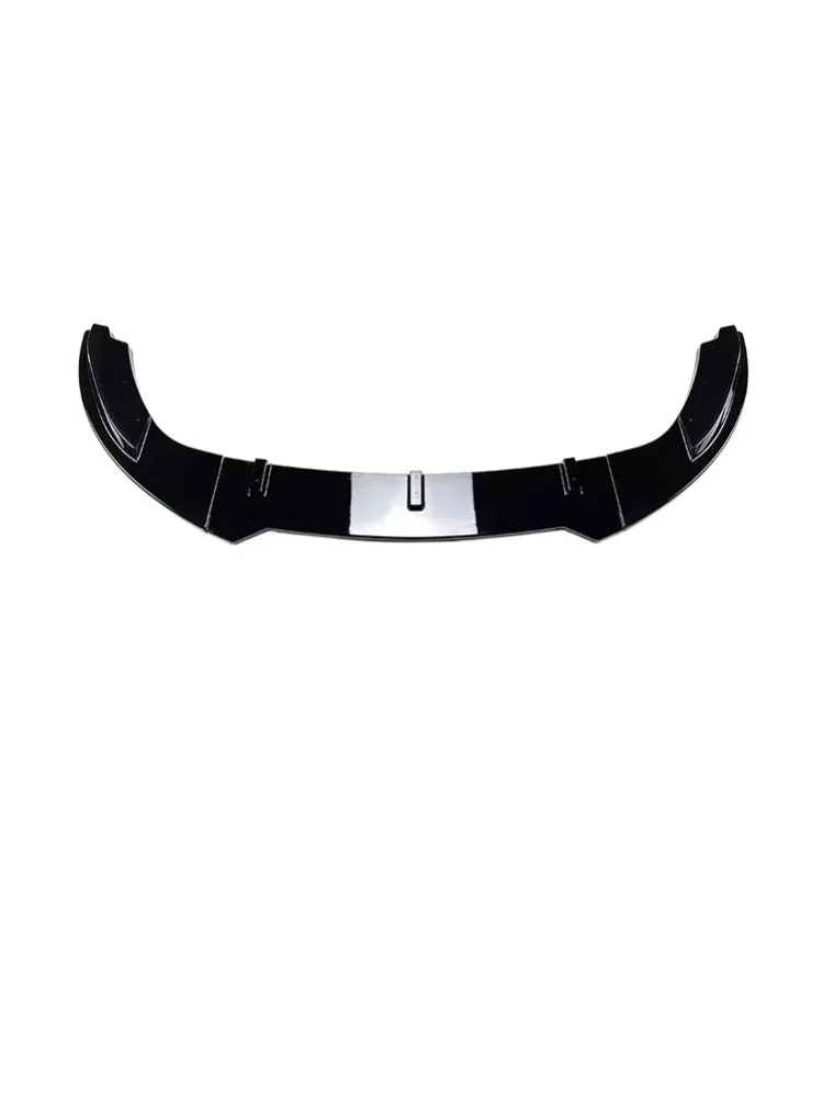 Für VW Golf MK5 GTI GT TDI Frontspoilerlippe, Karosserie-Kit 2003-2008, glänzend schwarz, Ersatz-Frontstoßstangenlippe, Spoiler, Diffusor, ABS-Kunststoff, langlebig, direkte Passform, einfache