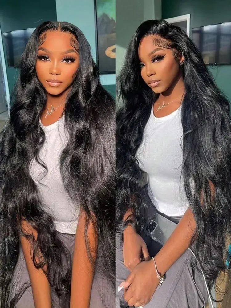 Пучки волос с объемной волной, бразильские девственные волосы Remy, необработанные натуральные человеческие волосы, двойные волосы, 12-42 дюйма, 1/3/4 пучка волос/упаковка