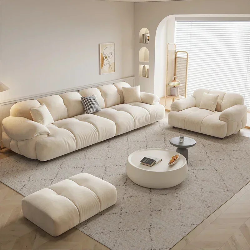 Daybed Living Room Sofa Set Modern Furniture Luxury Desk Chair Recliner Sofas Beds Armchair Pouf Armchairs Design Leisure Nordic