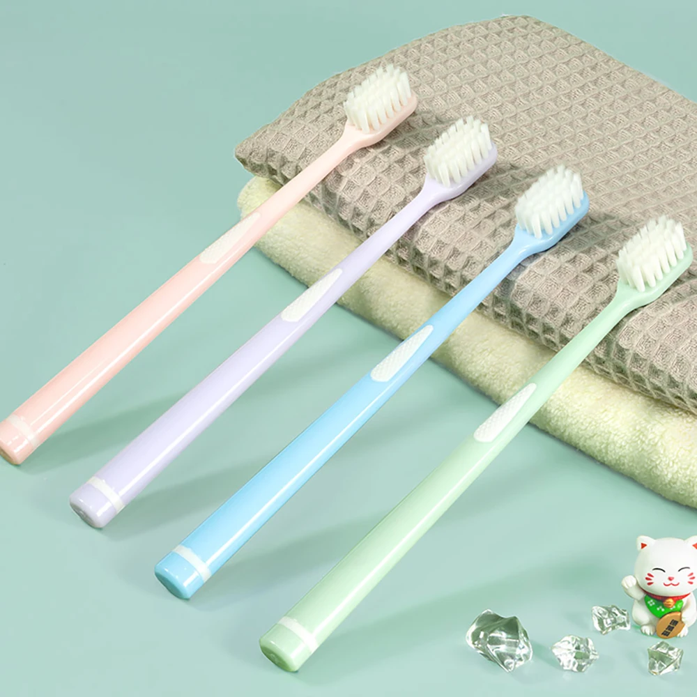 Super Deer 5/10pcs Soft Bristle Toothbrush For Adult Household High-quality Tooth Brush Deep Cleaning Brush Oral Care