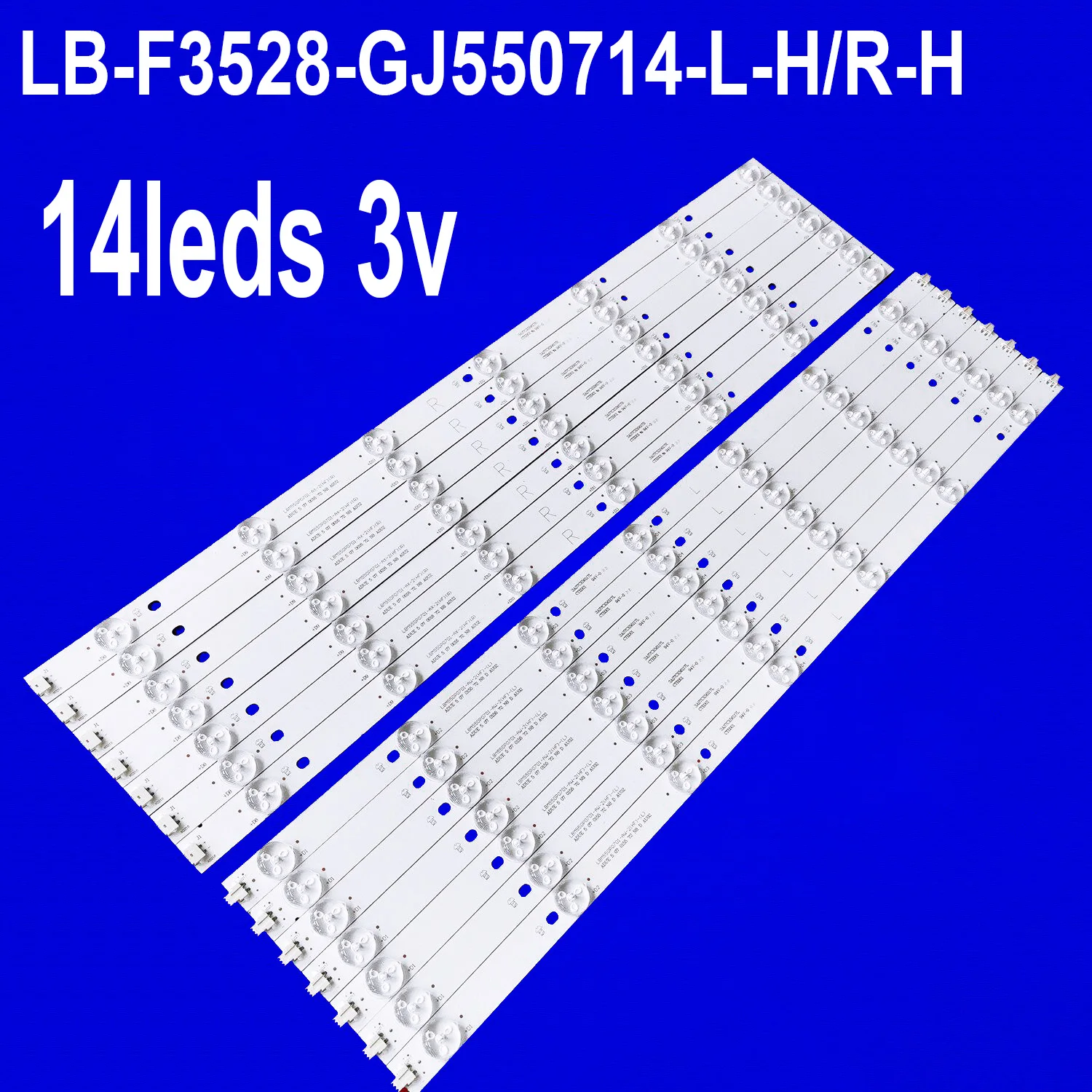 14Pcs Led Strip 6+7…