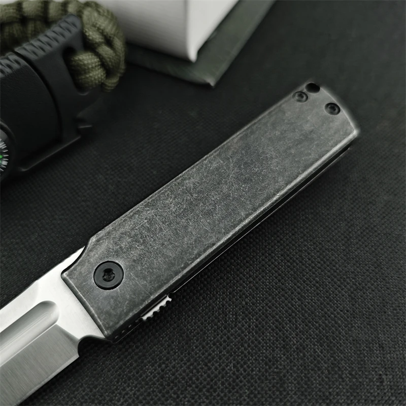 CRKT5915 Outdoor Survival Camping Convenient 420 Steel Handle Fishing Self Defense EDC Folding Knife