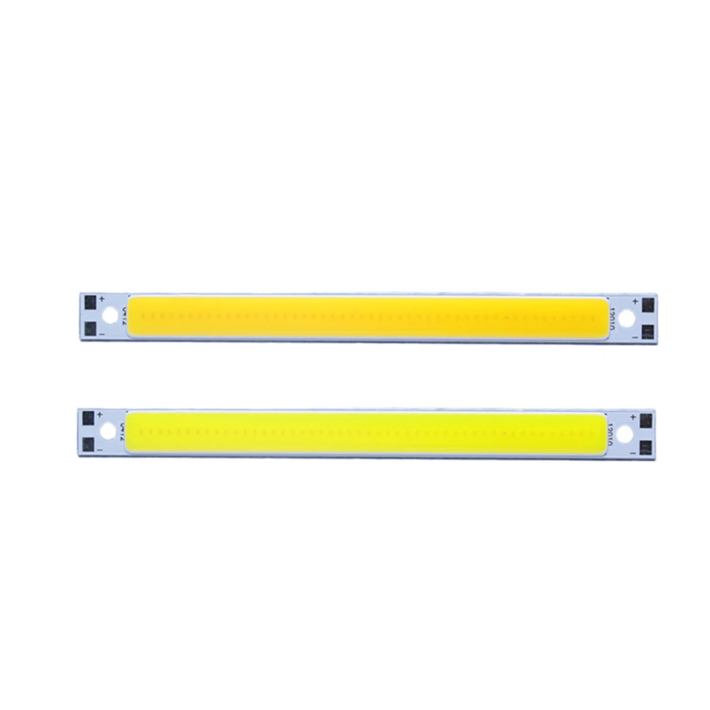 12V COB LED Strip Light 200x10mm or 120x10mm Lamp Emitting Diode 10W 1000-1500LM  Warm Neutral White Cold 6500K For Car Lighting image 5