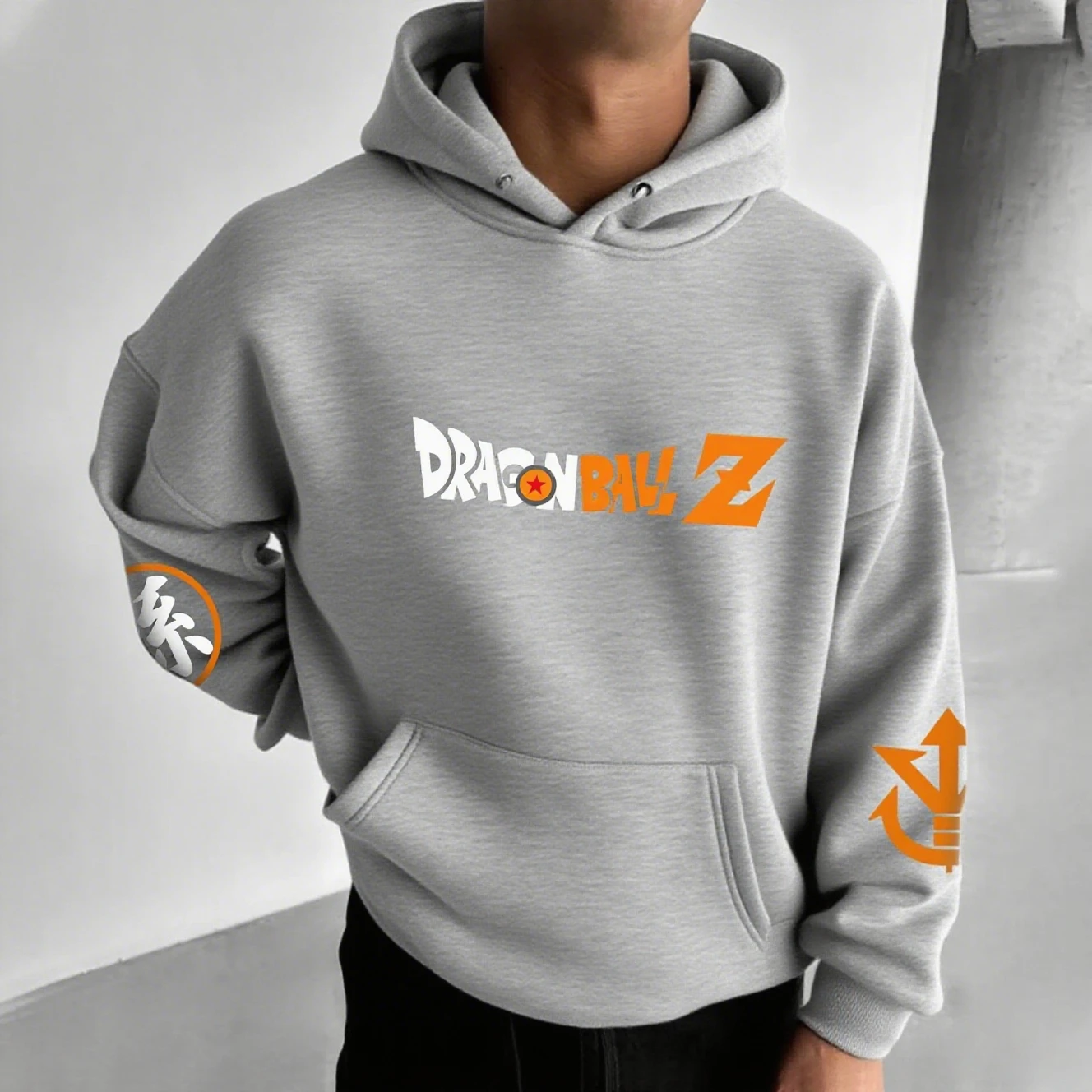 Unisex Oversized Dragon Ball Goku Hoodie Men Anime Streetwear Pullover Sweatshirt Spring Autumn Casual Graphic Hooded Jacket Y2k