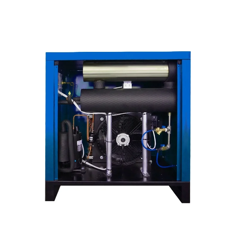 Secador de ar refrigerado de qualidade alimentar 7,5KW em aço inoxidável 304 com certificação CE para produção de linhas de enchimento de fábrica de bebidas