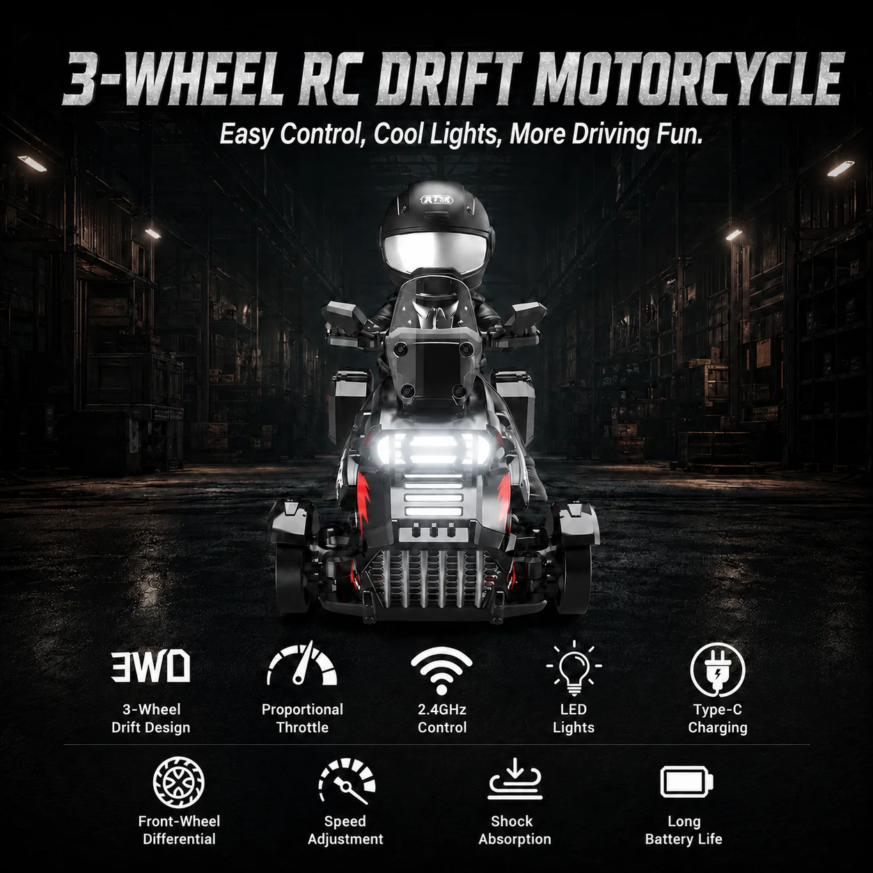 Hotfree Moto RC Drift 1/43, Tr - Rc Hobby Pro avis et prix