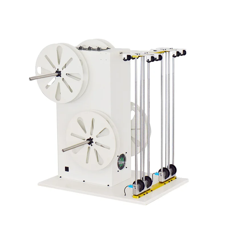 Pay-off frame, automatic computer wire cutting and stripping machine, automatic terminal machine, double-head tin staining