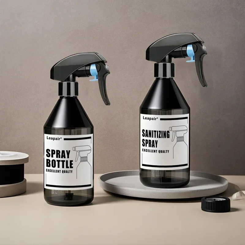 1/2 قطعة 300 مللي زجاجات رذاذ الرذاذ مع تسميات المحمولة الزناد رذاذ مضخة ل البستنة نبات زهرة سقي الشعر تصفيف الشعر #4