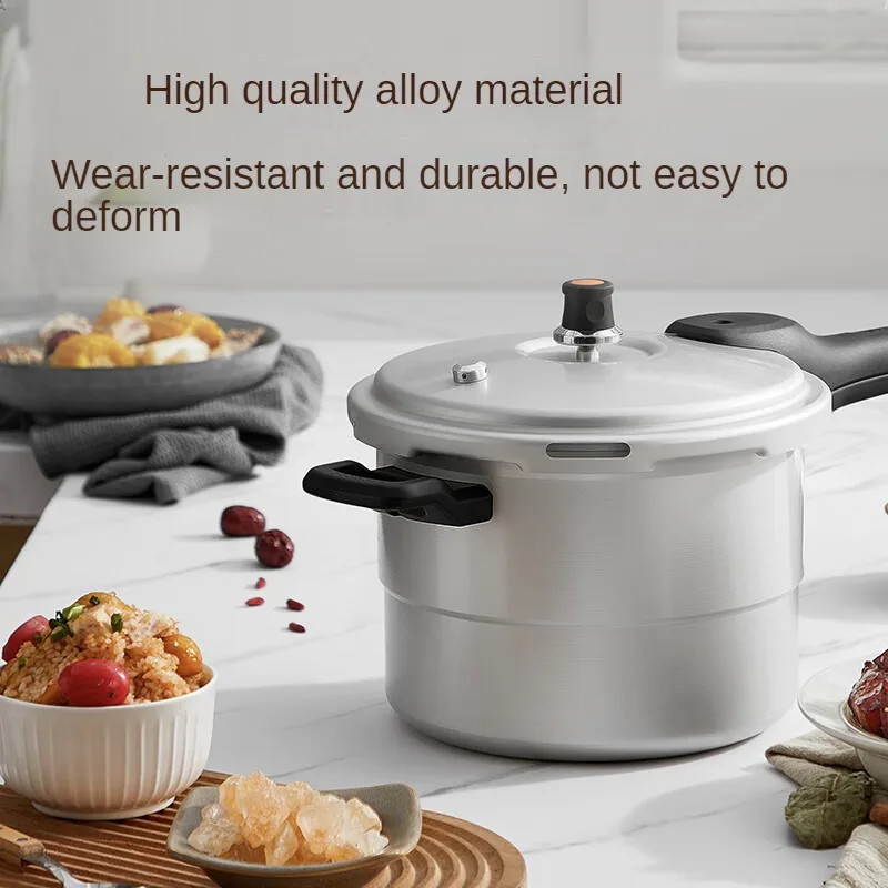 SUPOR Pressure Cooker with Aluminum Alloy Quick Cooking Explosion Proof Multiple Safety Protection Gas Fire with Steaming Grid