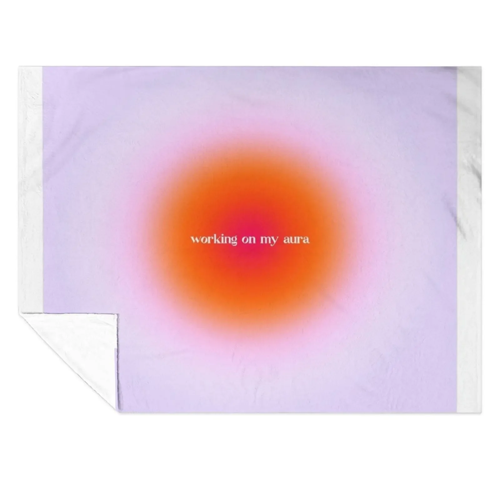 

Working On My Aura Gradient, SZA Love Galore Throw Blanket For Decorative Sofa manga Beach Bed linens Blankets