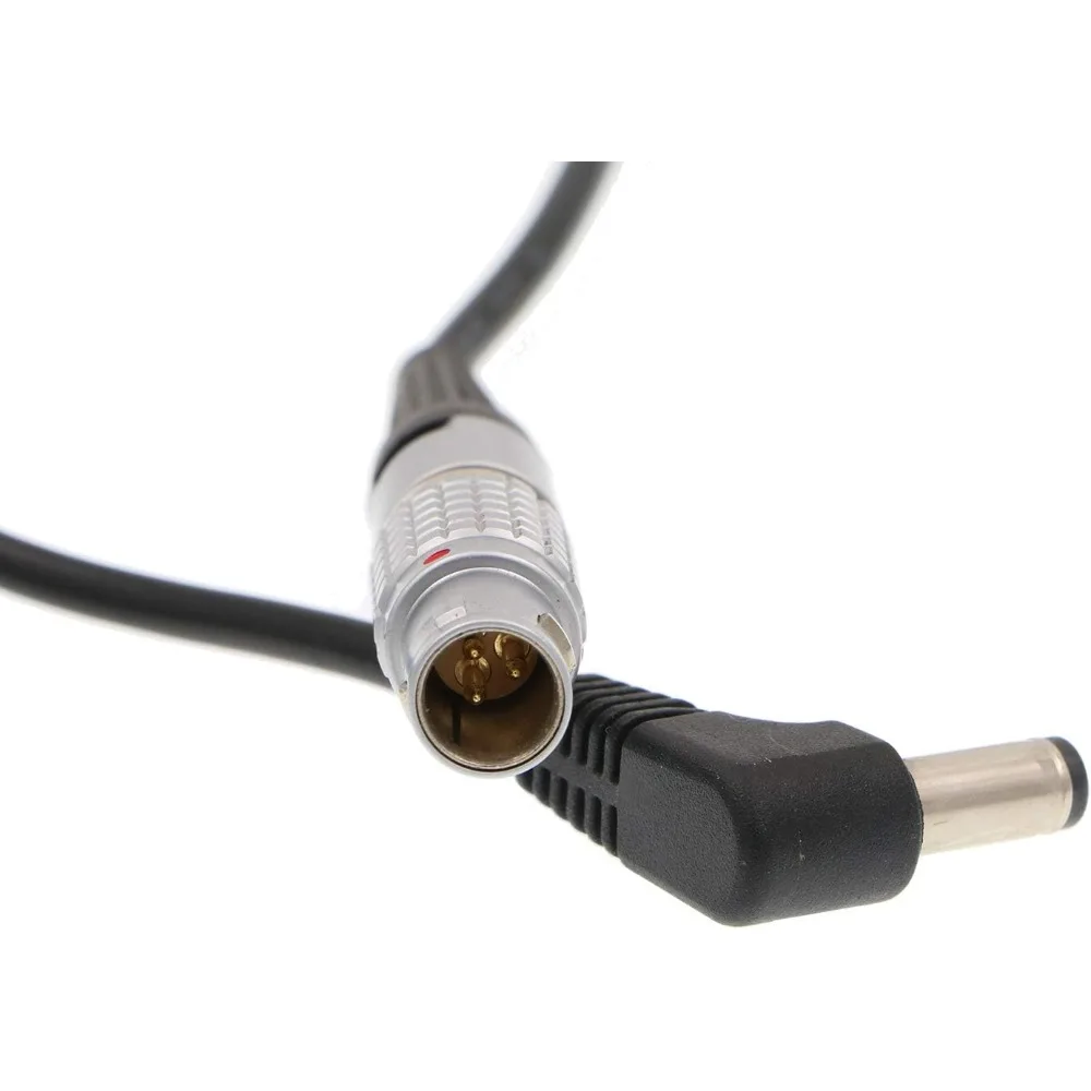 Alvin’s Cables Power Cable for Feelworld FW279 FW279S Monitor from 3 Pin Steadicam MK-V V2 12V 2.1mm DC Right Angle to 1B 3 Pin