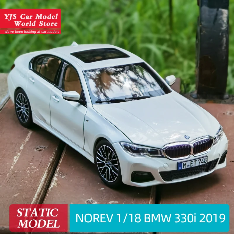 NOREV 1:18 2019 New 3 Series G20 330i White Black scale diecast 