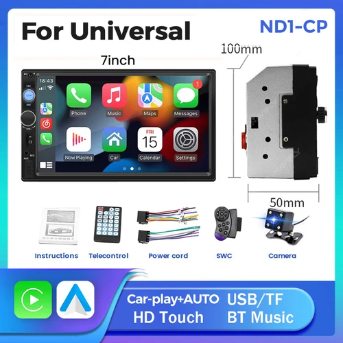 MEKEDE 2 Din reproductor MP5 Radio de coche para Autoradio Universal reproductor Multimedia 2DIN Auto audio USB BT tarjeta TF pantalla táctil HD de 7 pulgadas