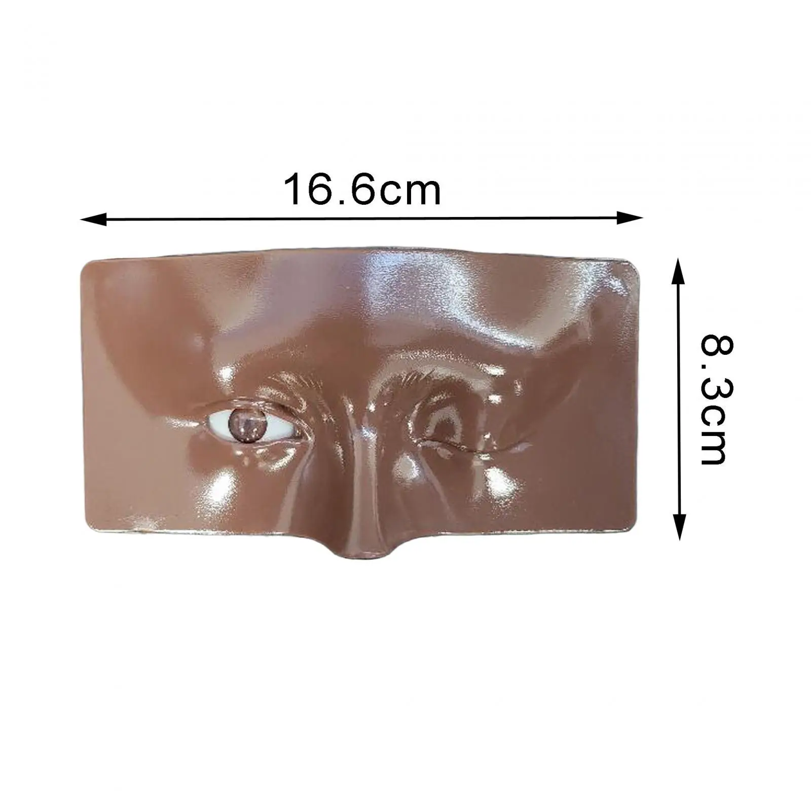 แผ่นฝึกแต่งหน้าดวงตา ทนทาน สำหรับผู้เริ่มต้น ช่างแต่งหน้า ฝึกหัดแต่งหน้า ช่างเสริมสวย