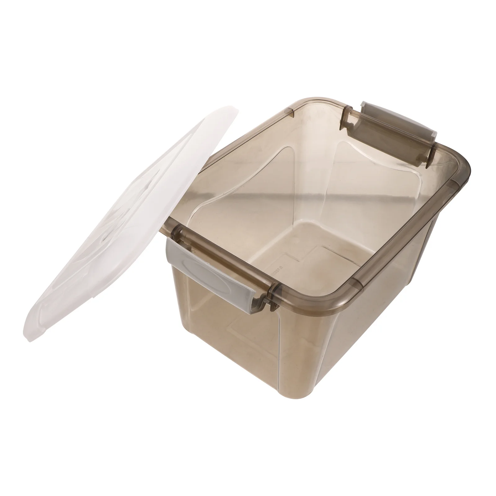 Portable Plastic Storage Box with Handle Multi-Compartment Organizer for Tools Parts Stationery Home Office Car Travel Use