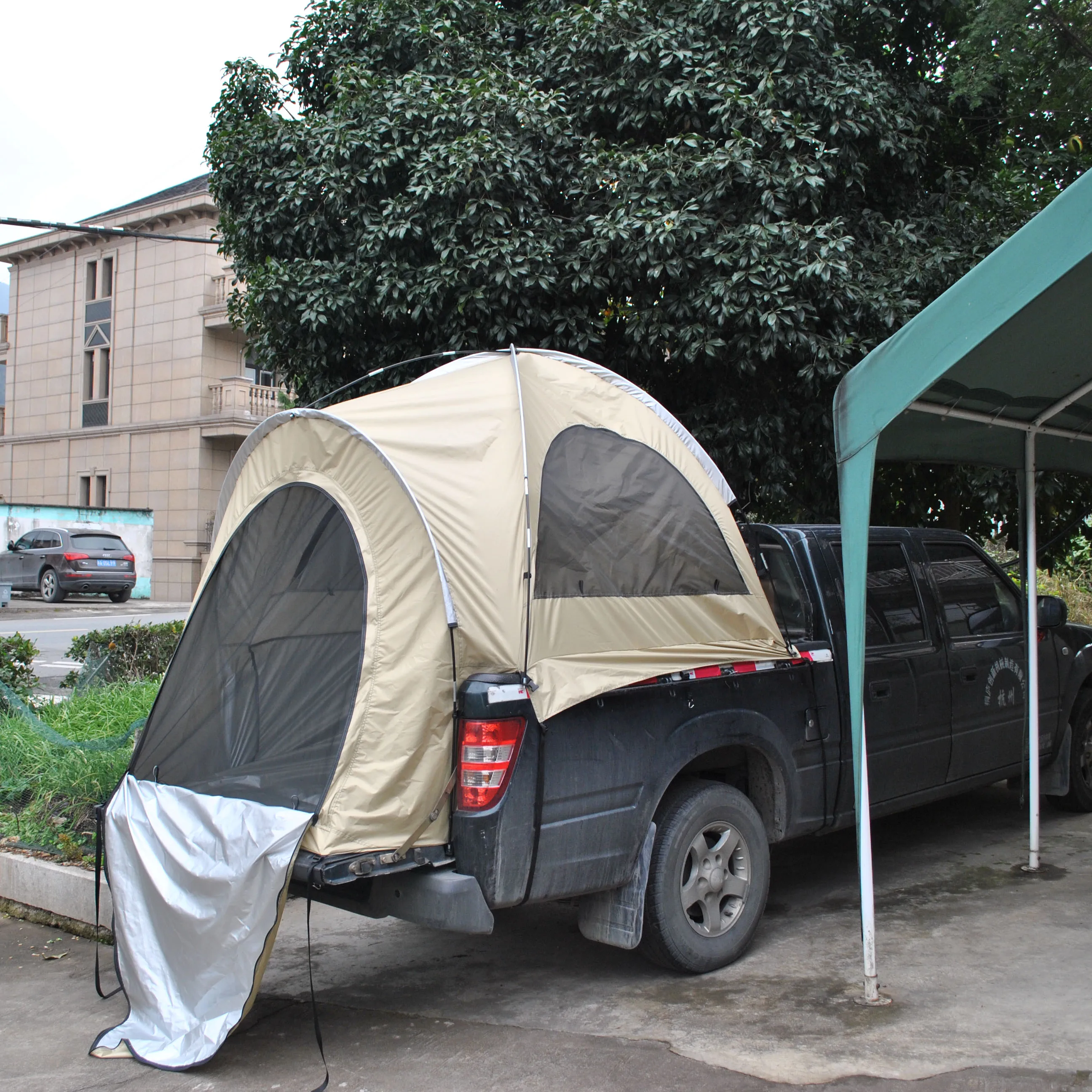 Imagem -03 - Impermeável Pickup Truck Bed Tent Campista Leve com Bolsa de Transporte Tendas Suv Padrão Czx655