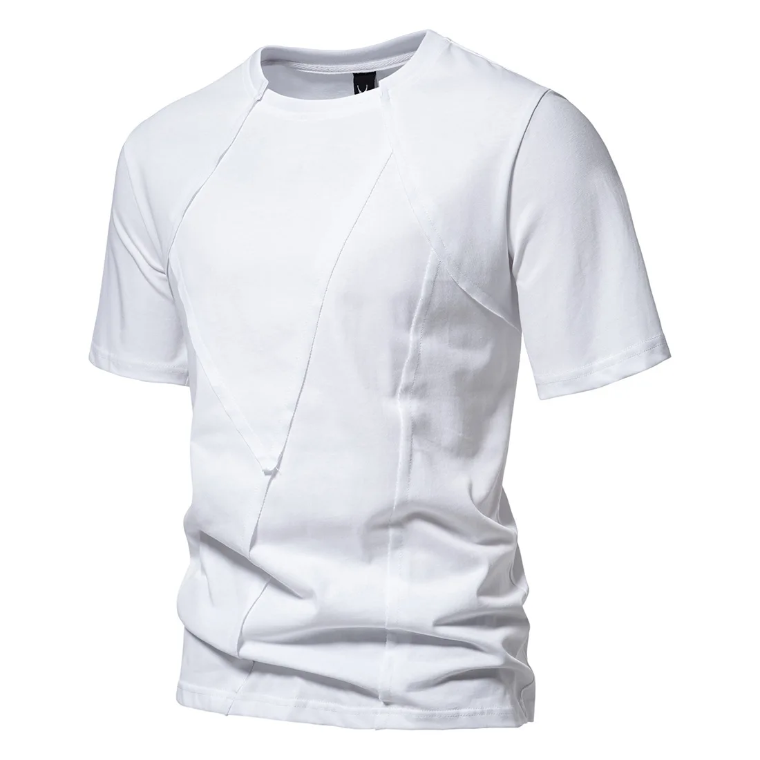 

Summer Cotton Retro Three-dimensional Short-sleeved T-shirt