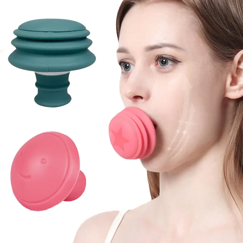 

Facial Exerciser Muscle Facial Masseter Trainer Face And Neck Exerciser Double Chin Reducer Silicone Facial Exerciser