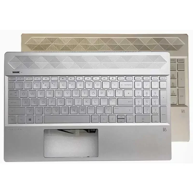 New For HP Pavilion 15-CS 15-CW TPN-Q208 TPN-Q210 Laptop Palmrest Case Keyboard US Version Upper Cover Integrated Backlit