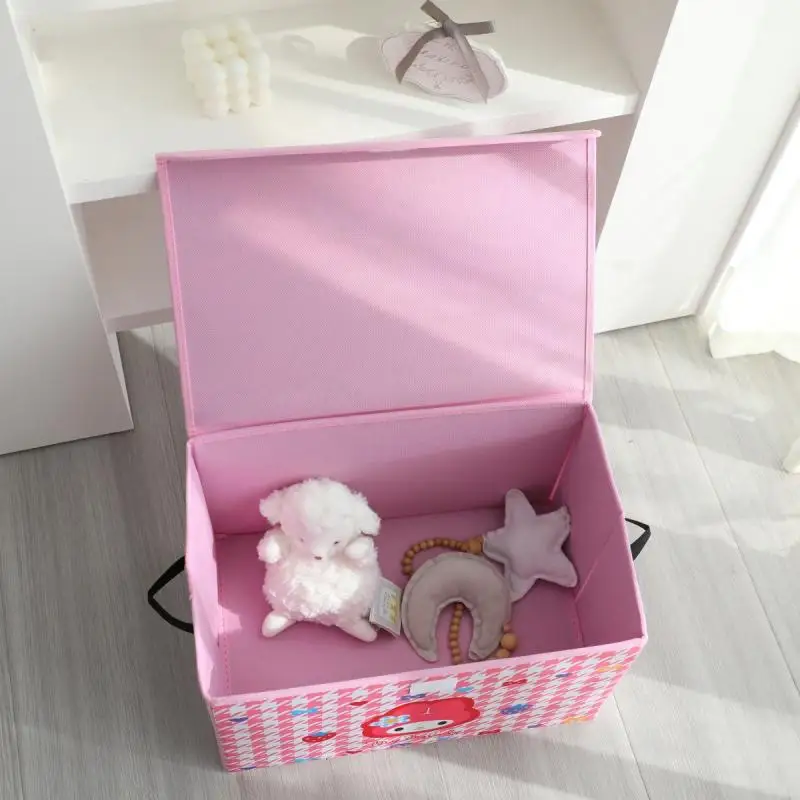 

Kuromi Cartoon Storage Box Sanrio Popular Hot Sell Kawaii Cute Dustproof Debris Box Bedroom Dormitory Portable Small Anime Box