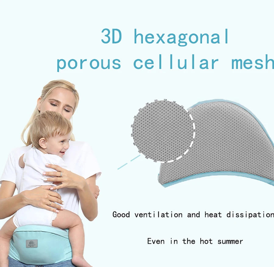 New Baby Waist Bench Strap Lightweight Breathable Multi-Functional Front Hugging Seat Stool Single Stool for Infants