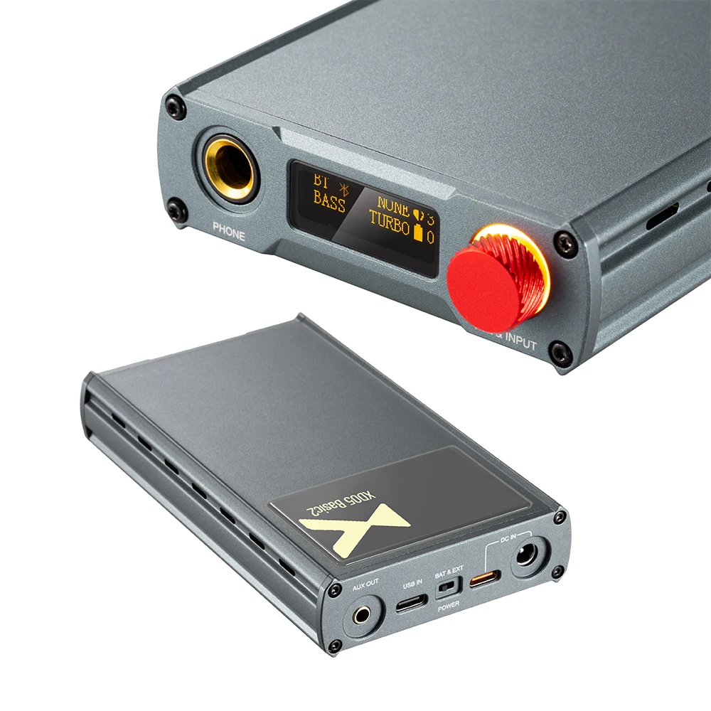 XDuoo XD-05 Basic2 المحمولة HIFI DAC XD05 Basic2 IEM AMPs مضخم ضوت سماعات الأذن بلوتوث 5.4 CS43131 مكبر للصوت