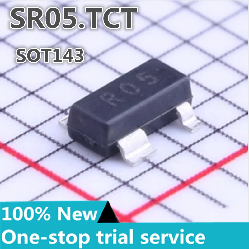 100-3000pcs SR05.TCT SR3.3.TCT SR70.TCT Package: SOT143 SEMTECH Electrostatic and Surge Protection (TVS/ESD)new original authent