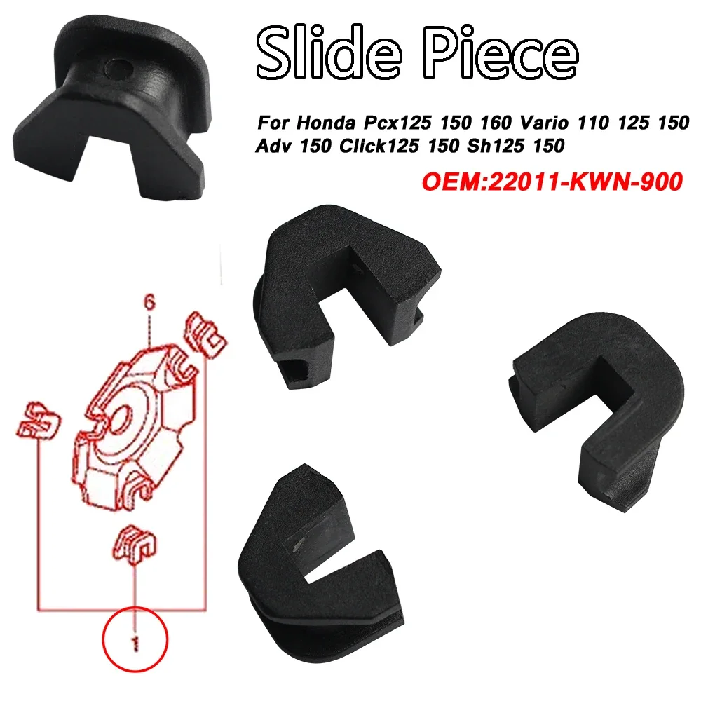 Motorcycle Pulley Slide Piece U Clip 22011-KWN-900 for PCX125 160 Vario 110 125 ADV Click SH125 150