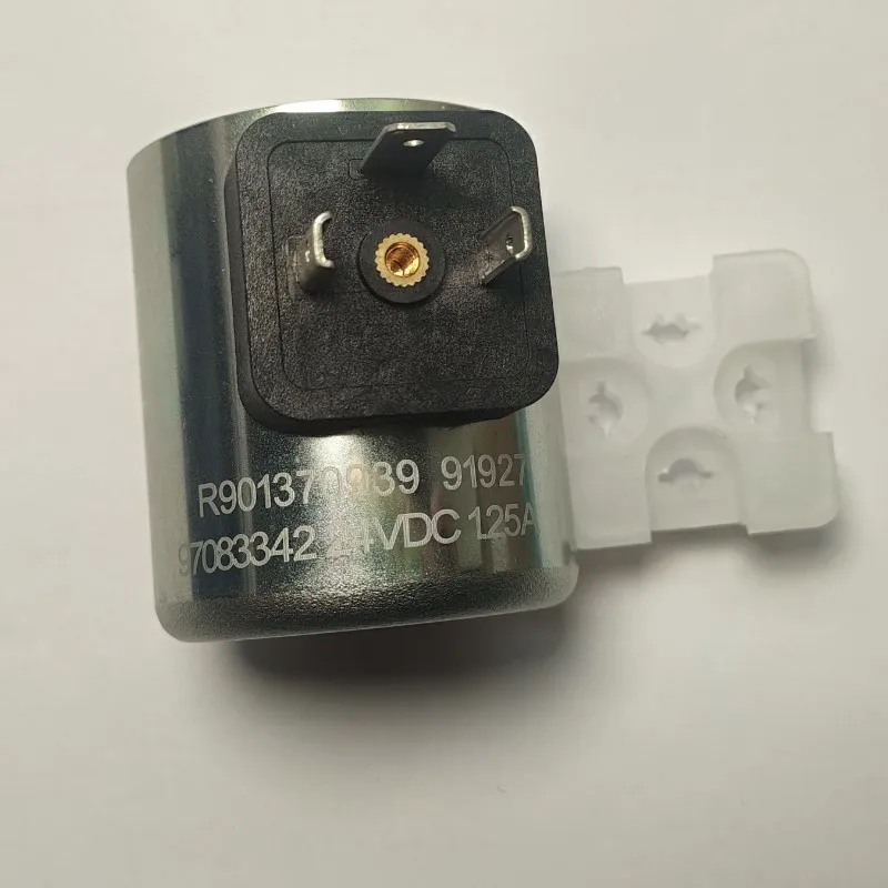 Solenoid Coil R901370939 24VDC 1.25AREXROTH  R900221884 PA6GFMD 97083342 Inner Diameter 23mm Height 50mm